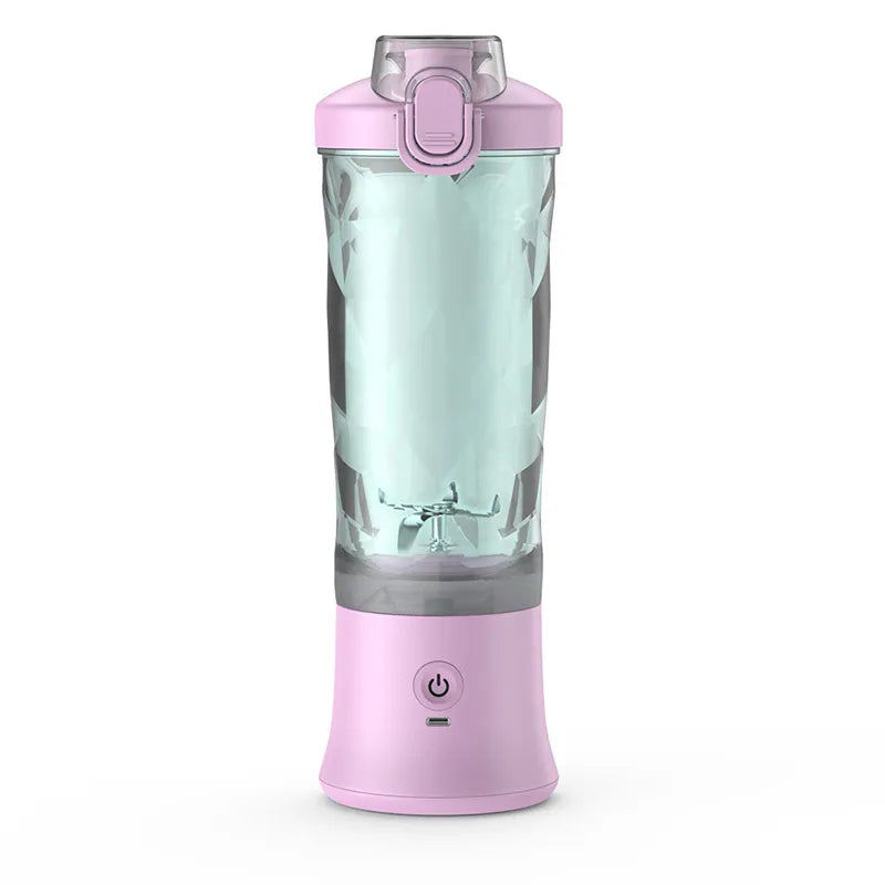 Portable Blender Juicer – Personal-Size Blender for Shakes and Smoothies with 6 Blades